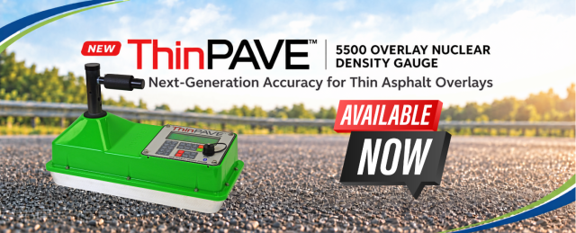 ThinPave™ 5500 New Advanced Thin-Layer Asphalt Density Technology