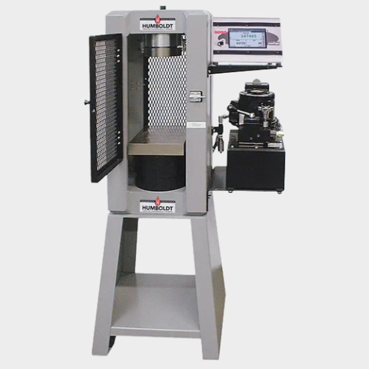 Manual 300,000lbs (1,334kN), Humboldt Compression Machine