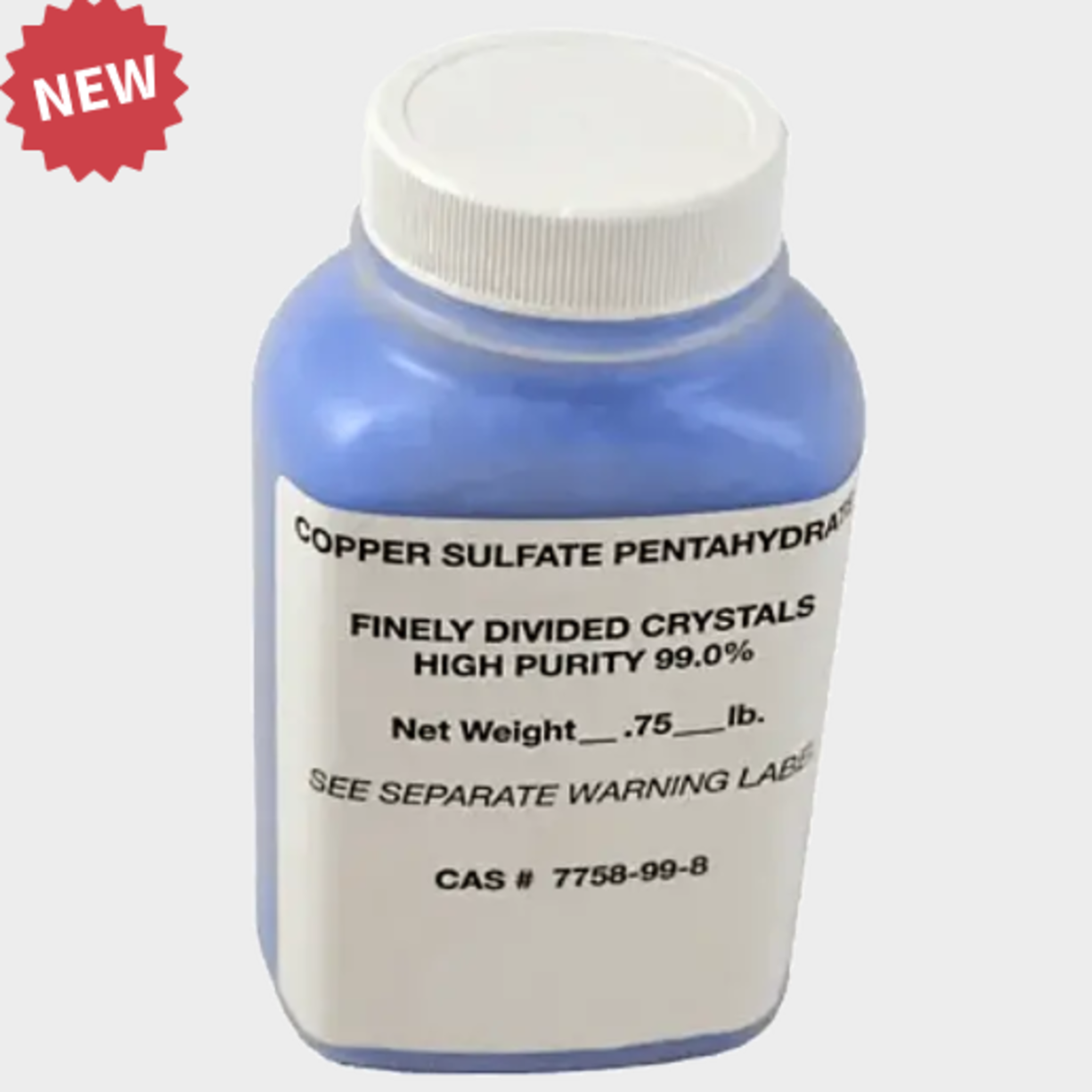 Copper Sulfate, 12 oz. (355ml) Container
