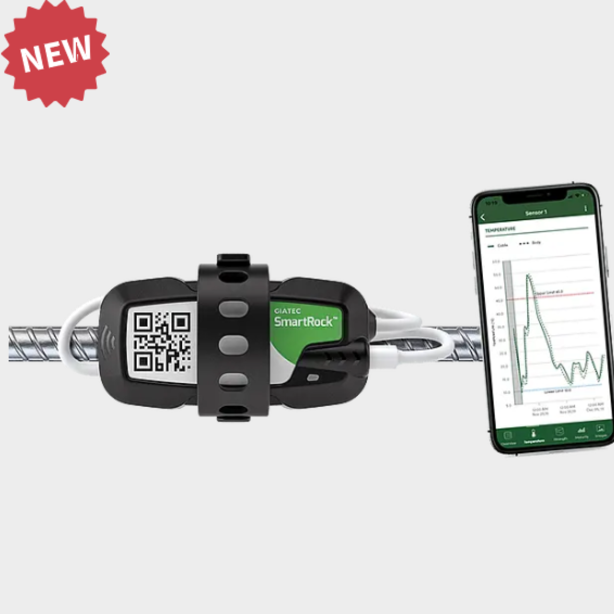  SmartRock™, Wireless Concrete Sensors