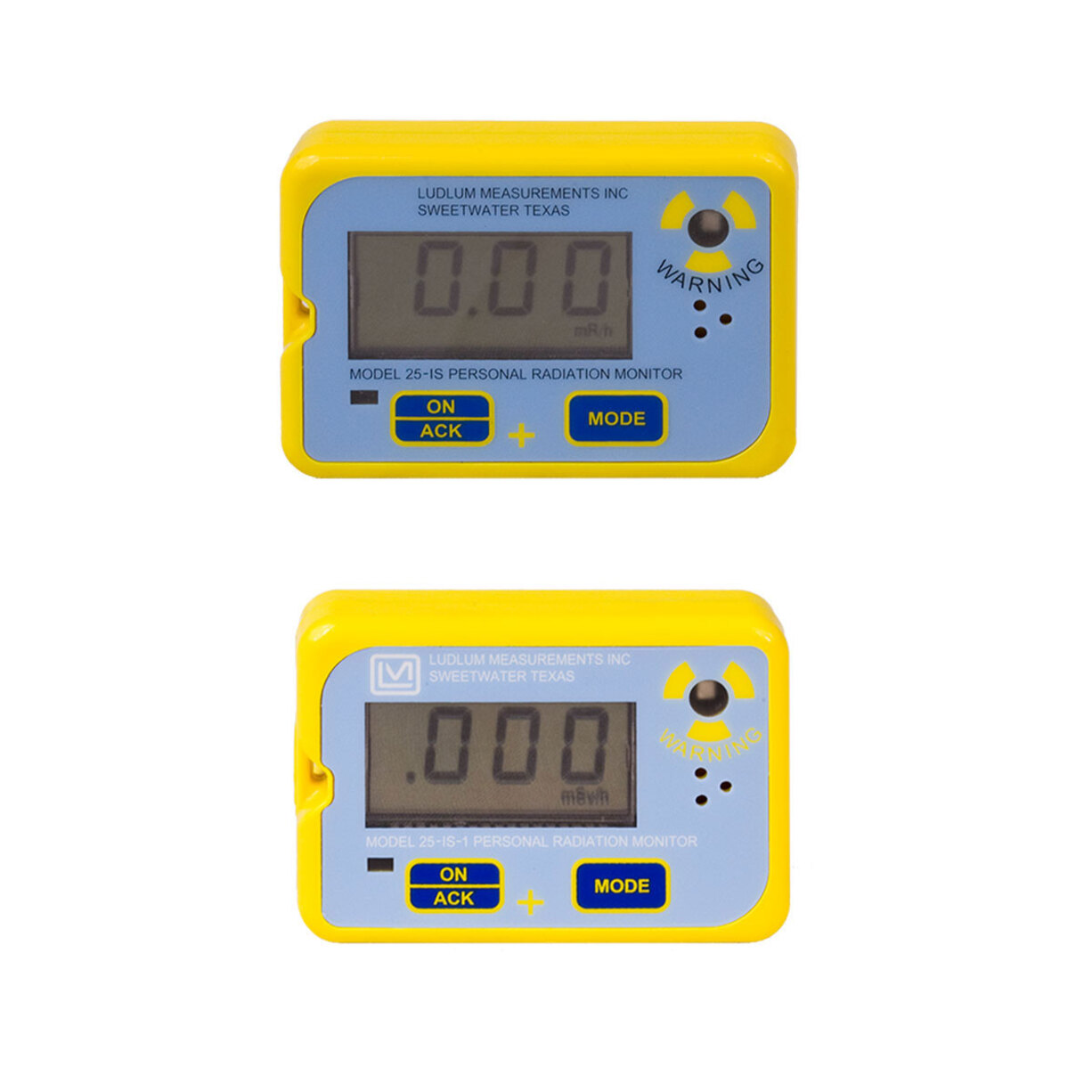 Model 25-IS Series Intrinsically Safe Personal Radiation Monitor