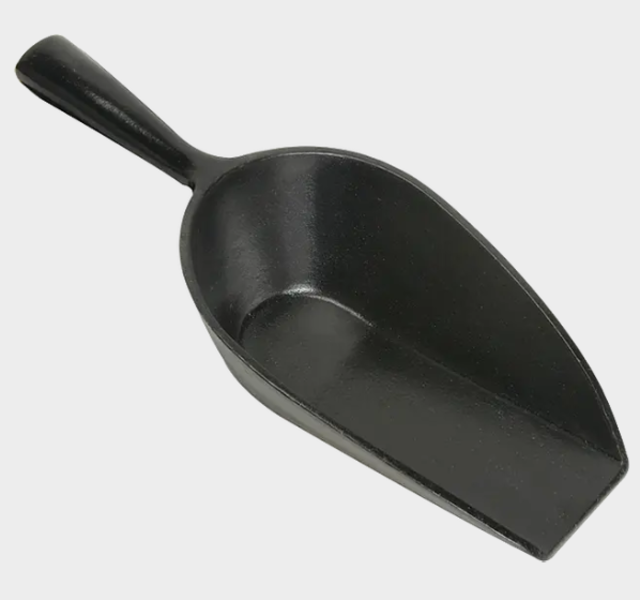 Scoop, Flat Nose, PTFE-Coated Alum.