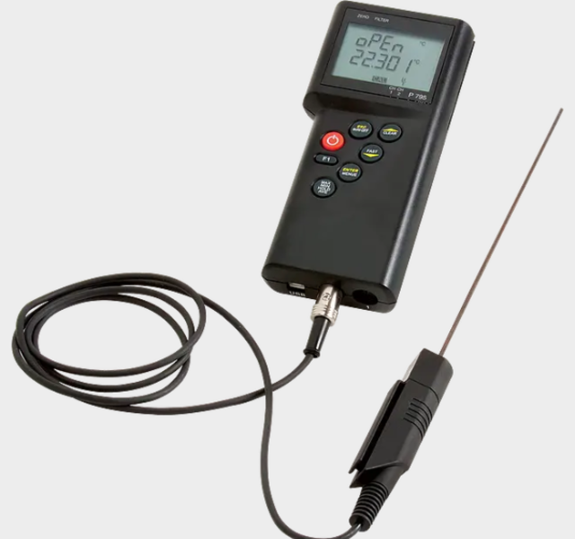 Precision, Hand-Held Thermometer, Pt100 Platinum