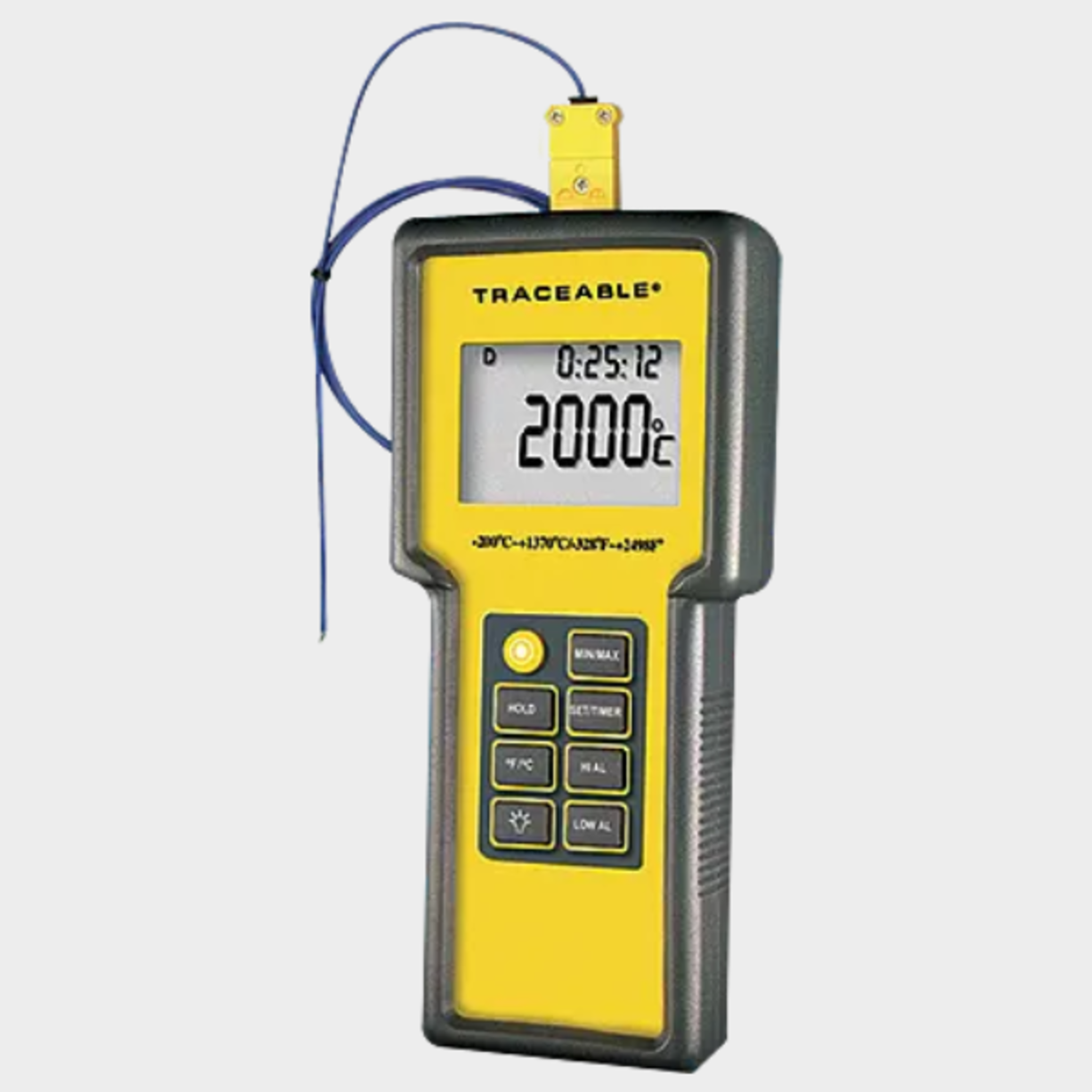 Thermometer, Total Range, Traceable