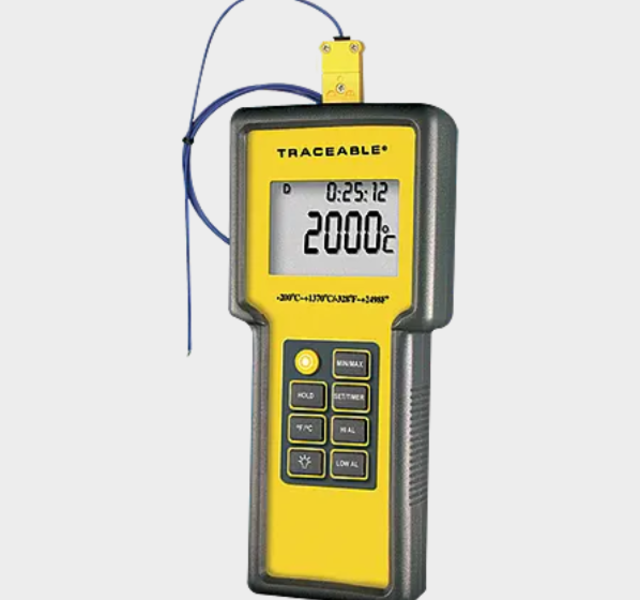 Thermometer, Total Range, Traceable