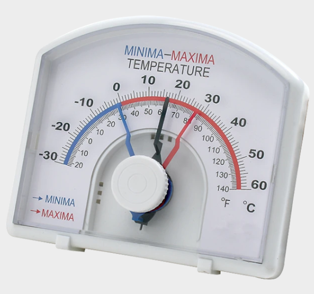 Thermometer, Minimum and Maximum