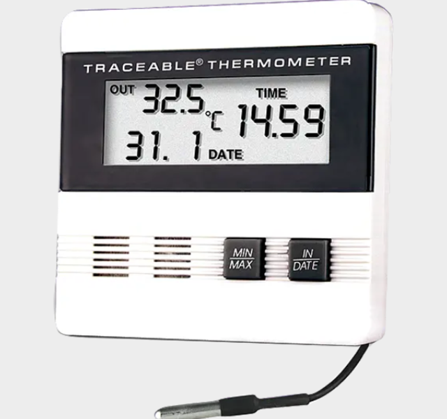 Thermometer, Digital Indoor/Outdoor, °F