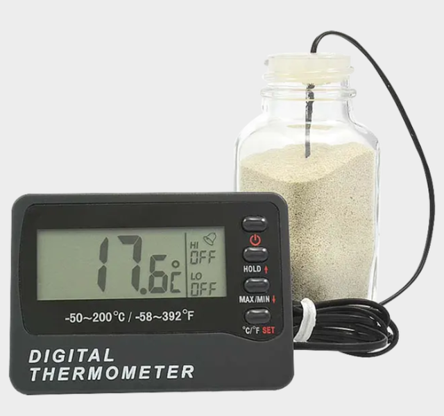 Min/Max Alarm, Digital Bottle Thermometer