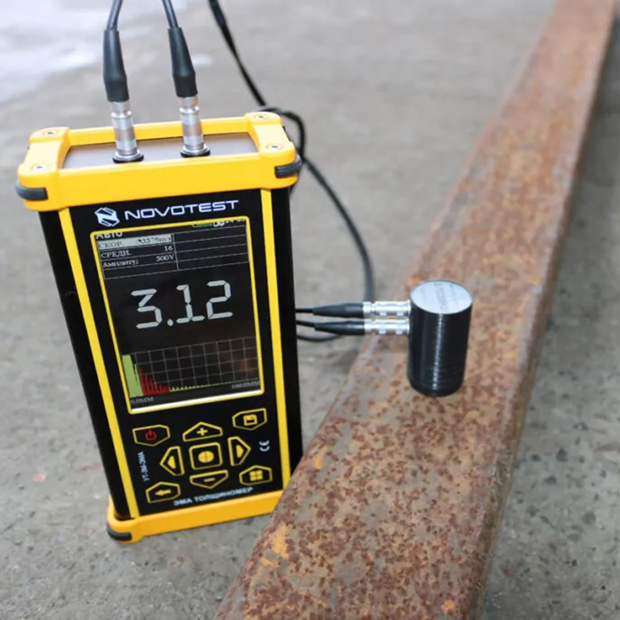 EMAT Thickness Gauge NOVOTEST UT-3M-EMA