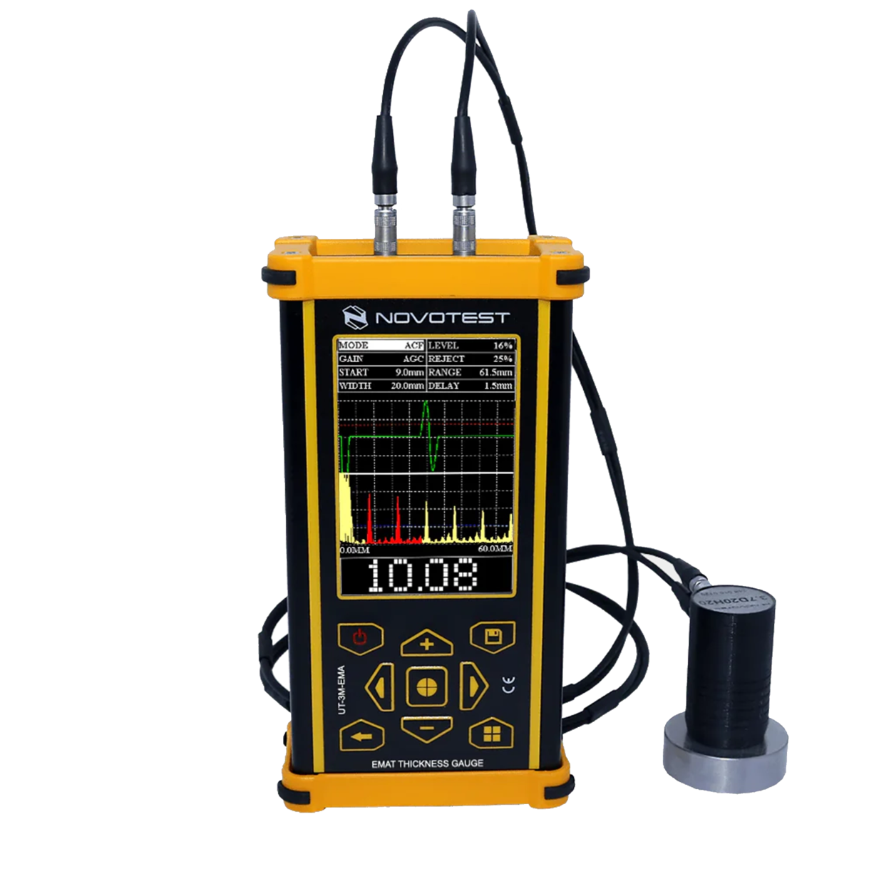 EMAT Thickness Gauge NOVOTEST UT-3M-EMA
