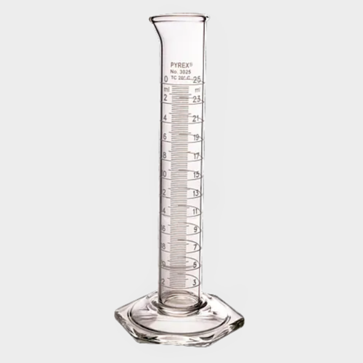 H-4915.010 Glass Graduated Cylinder Glass Graduated Cylinder; Capacity: 10ml