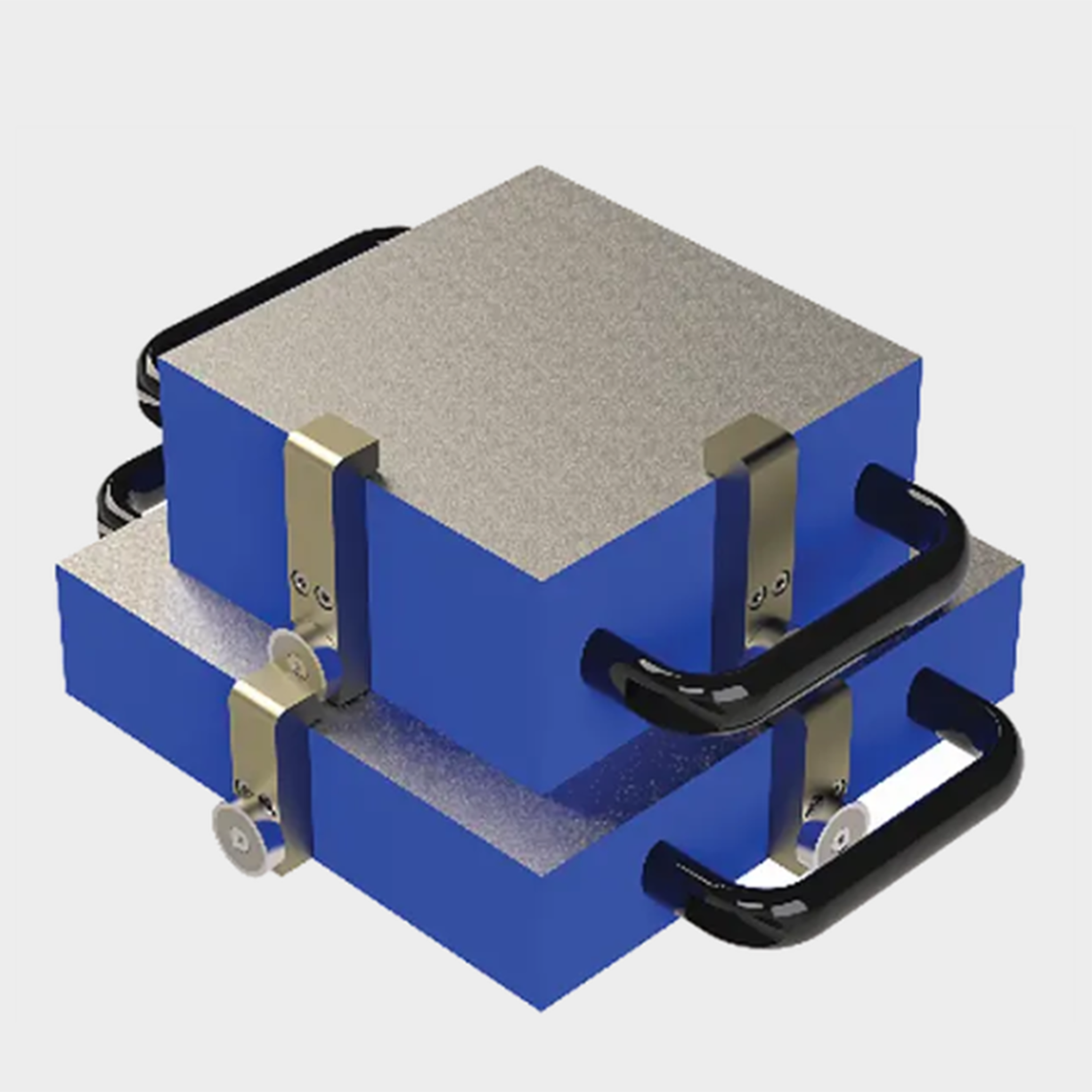 HC-2825A.8 Intermediate Platens Set for 200mm and 150mm cubes (7.87