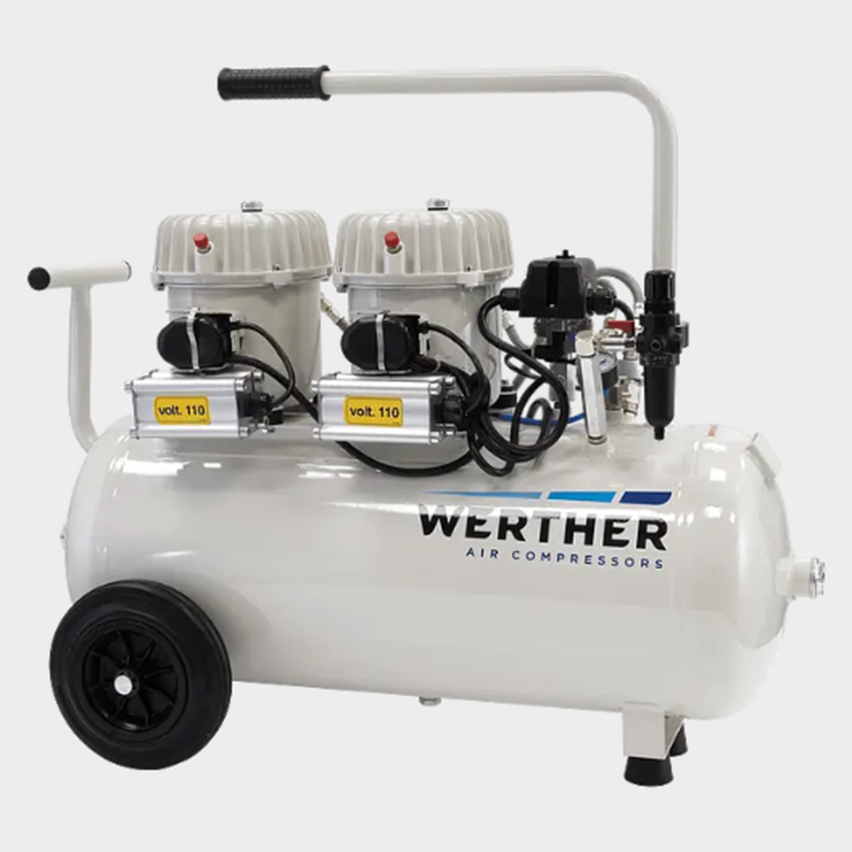 HM-4220.4F Compressor, 1hp 120psi, 220V, 50/60Hz