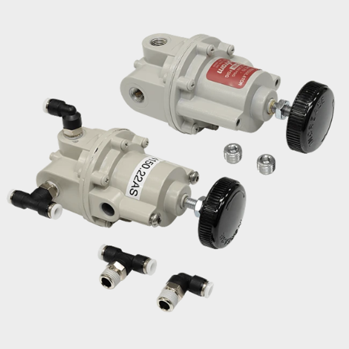 HM-4150.22AS Pressure Regulator, 2-150Psi with Fittings