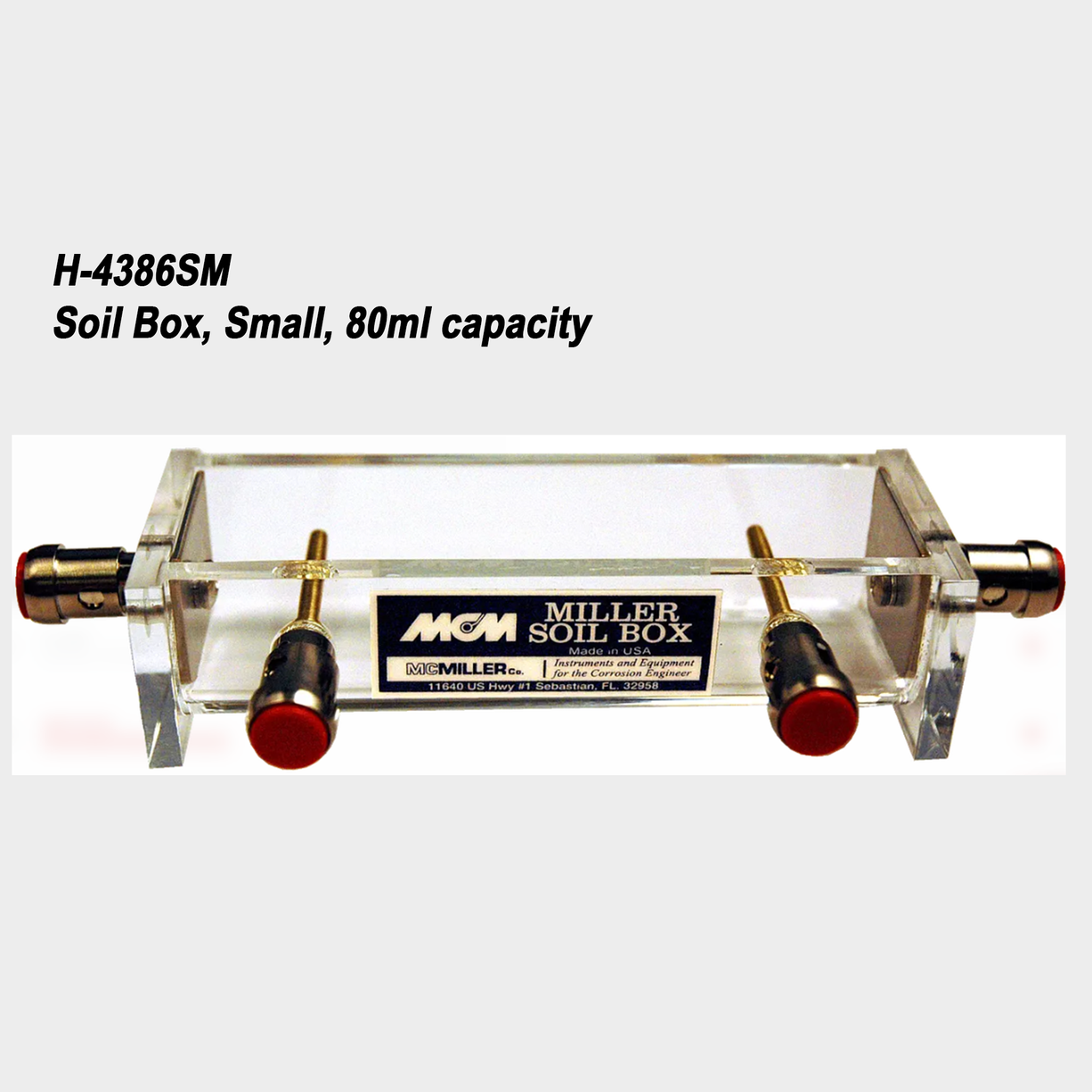 H-4386SM Soil Box, Small, 80ml capacity