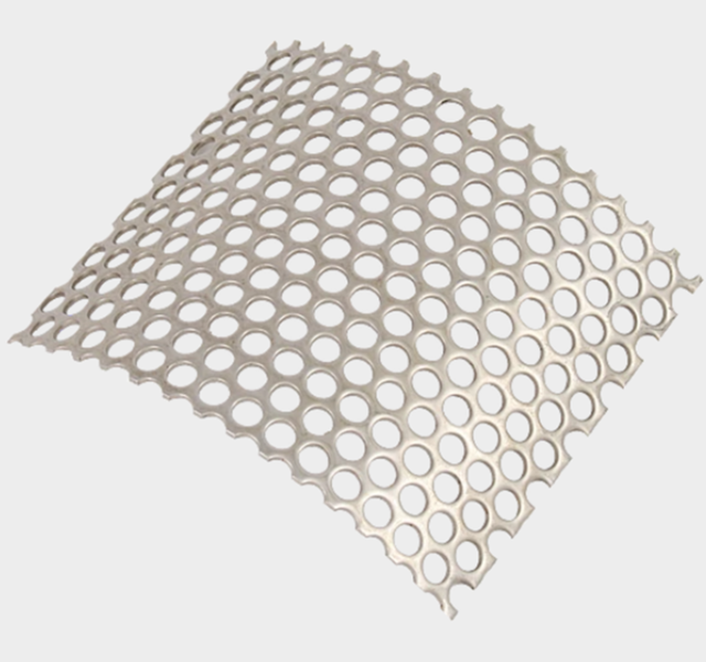 H-4199.A No. 4 Perforated, Stainless Plate