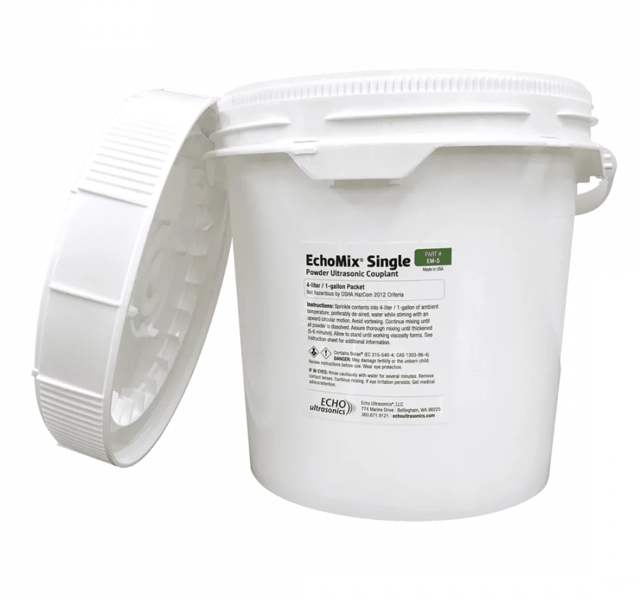 6-quart plastic pail with locking lid