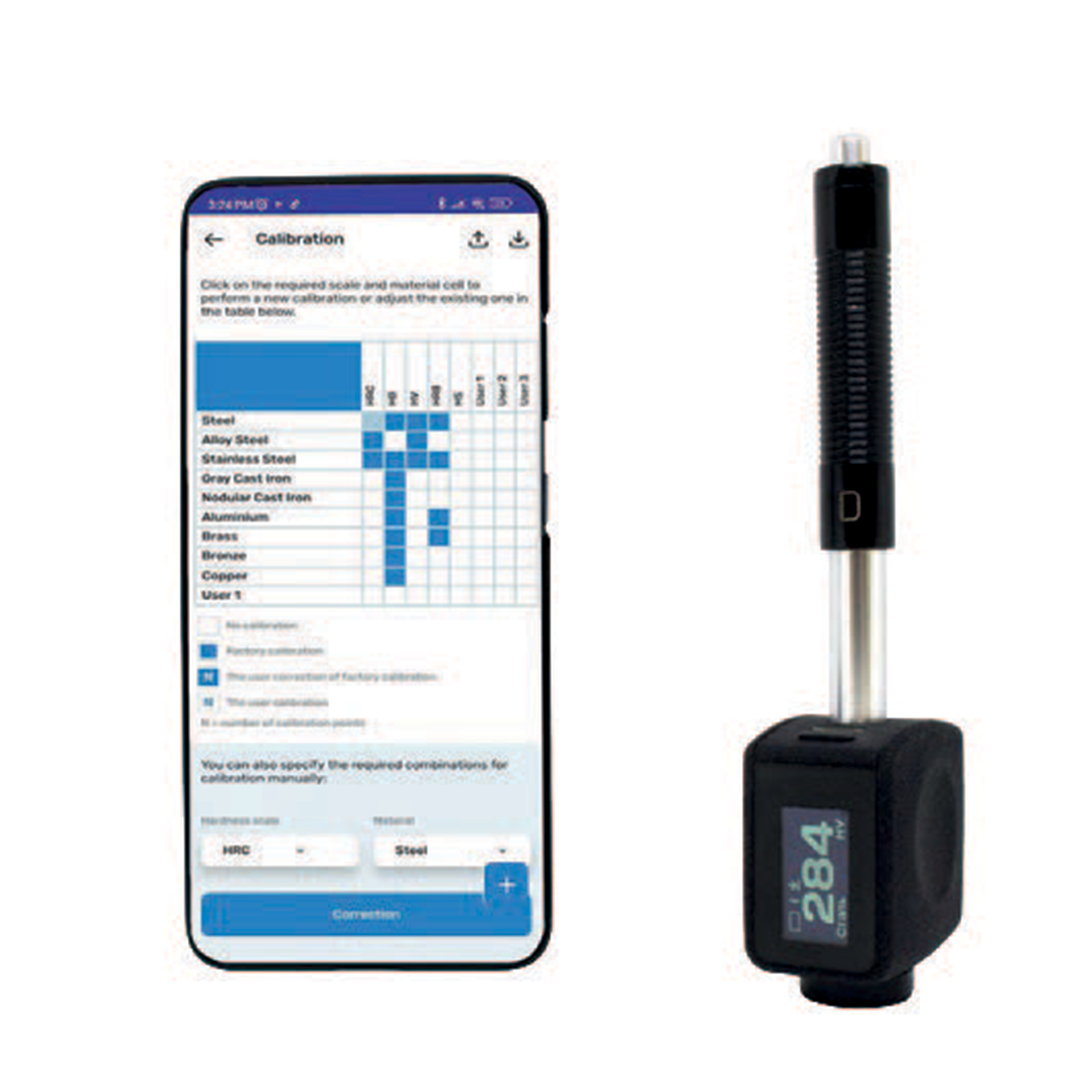 LEEB HARDNESS TESTER LAB LEEB
