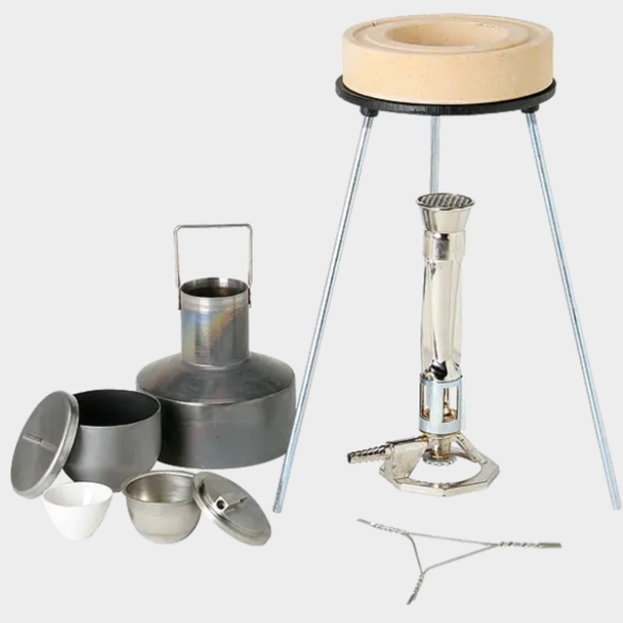 Supports the following standards: ASTM D189  Tests petroleum products to determine the amount of carbon residue left after evaporation and pyrolysis of an oil and to indicate relative coke-forming propensities. Includes burner, tripod, refractory block, nickel chrome triangle, nickel crucible and cover, Skidmore crucible, porcelain crucible and monel hood and bridge. Component parts available separately.