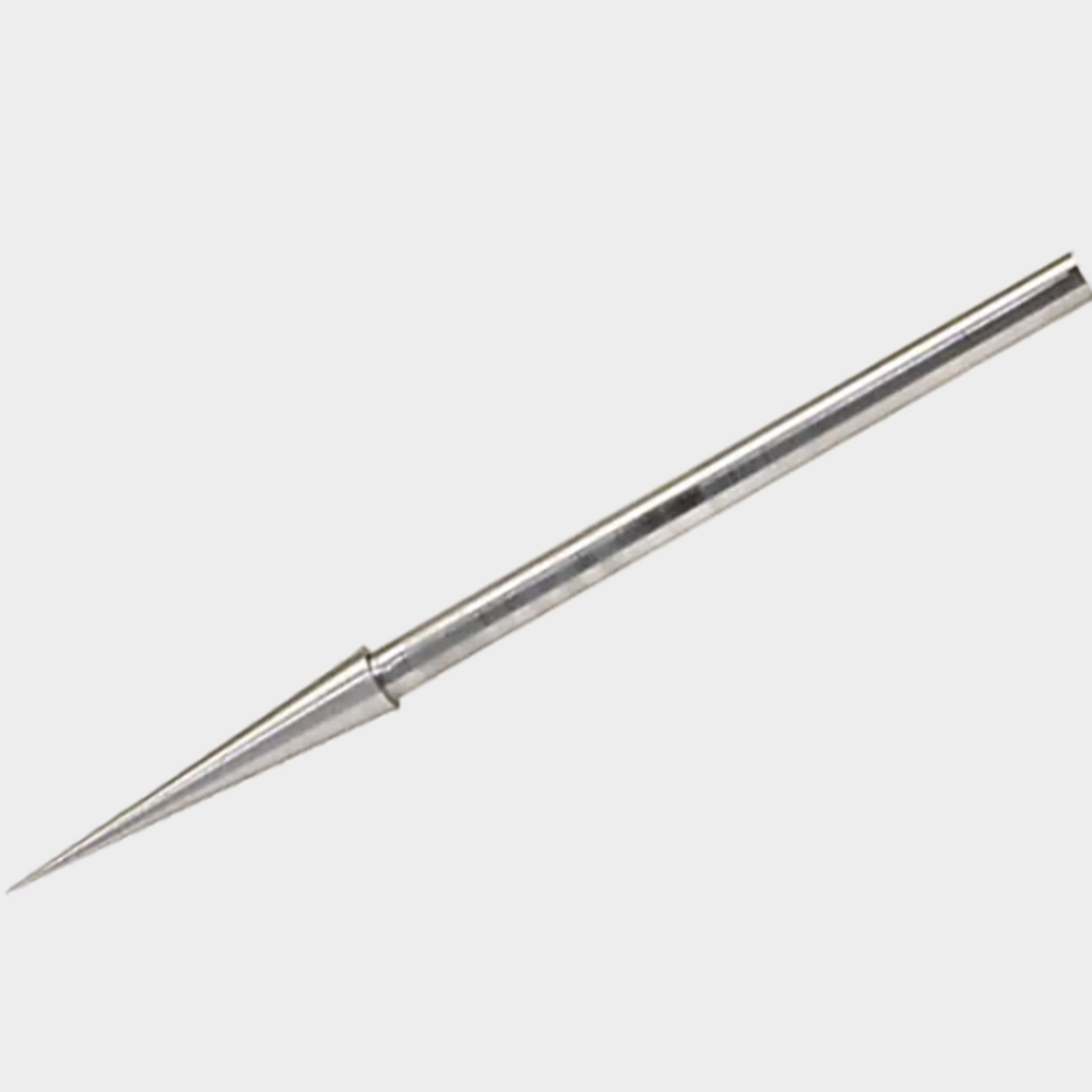Supports the following standards ASTM D1168, ASTM D1321  Waxes with 250 or less penetration; ASTM D1321; Hardened stainless steel wax penetration needles with tapered point, blunt tip of truncated cone. Ferrule is approx. 3.2mm dia. Wt. 2.5g.